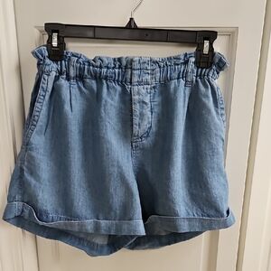 Rails Blue Denim-look Shorts